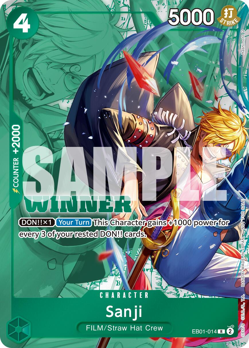 Image of Sanji (Winner Pack 2025 Vol. 1) [One Piece Promotion Cards]