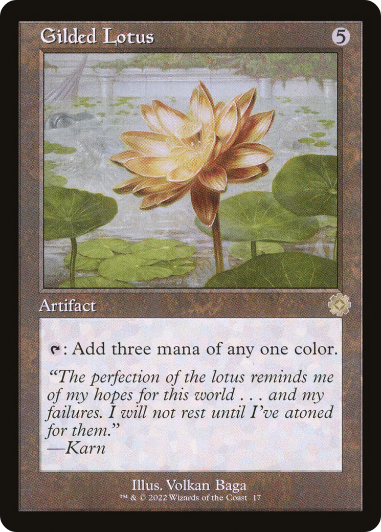Image of Gilded Lotus (Retro) [The Brothers' War Retro Artifacts]