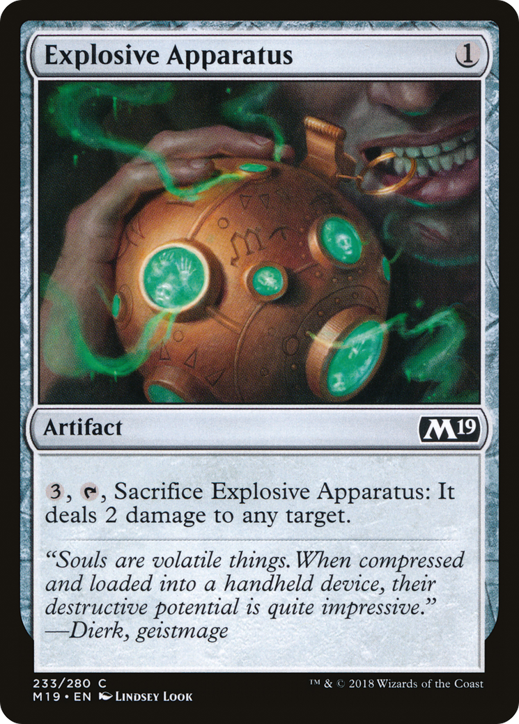 Image of Explosive Apparatus [Core Set 2019]