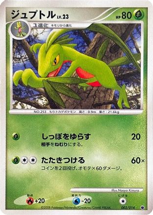 Image of Grovyle (002/014) - Giratina vs Dialga Deck Kit Giratina 1st Edition
