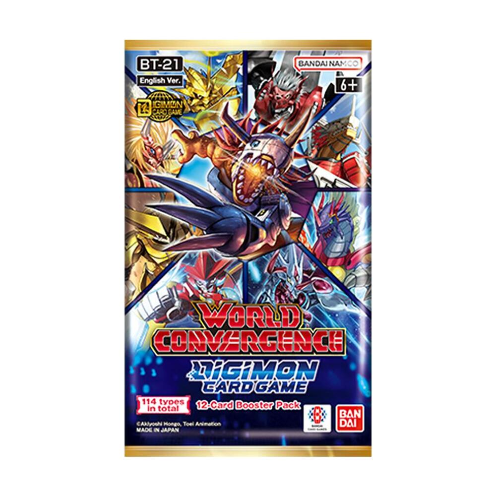 Image of WORLD CONVERGENCE  - DIGIMON CARD GAME BOOSTER PACK