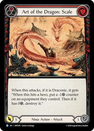 Image of Art of the Dragon: Scale [HNT076] (The Hunted)