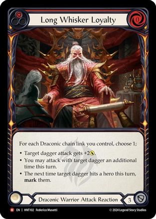 Image of Long Whisker Loyalty [HNT102] (The Hunted)