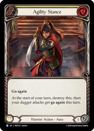 Image of Agility Stance [HNT125] (The Hunted)  Rainbow Foil