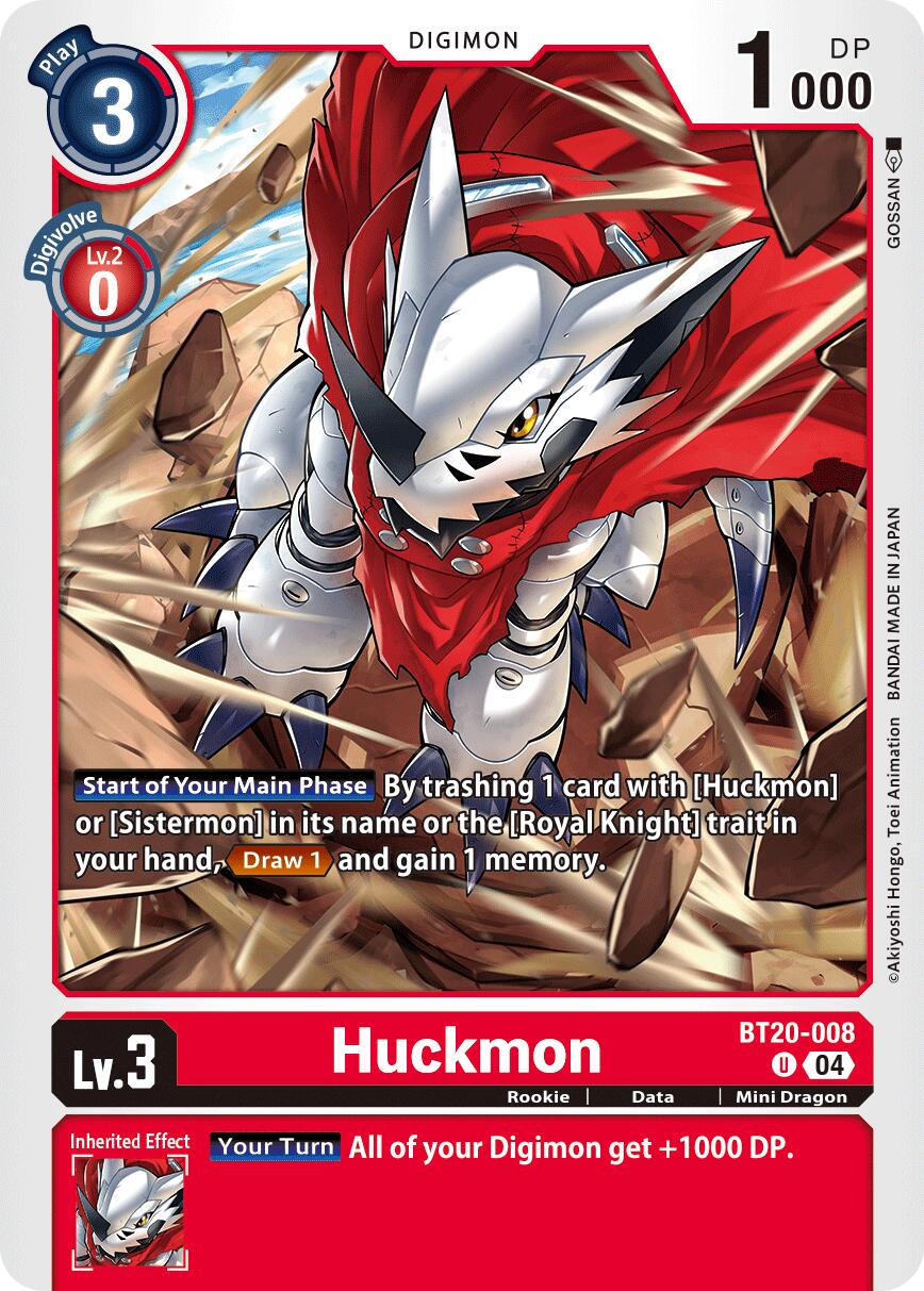 Image of Huckmon [BT20-008] [Release Special Booster Ver.2.5]