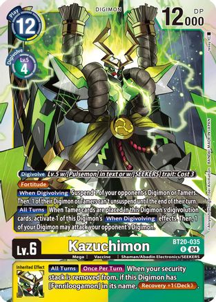 Image of Kazuchimon [BT20-035] [Release Special Booster Ver.2.5]
