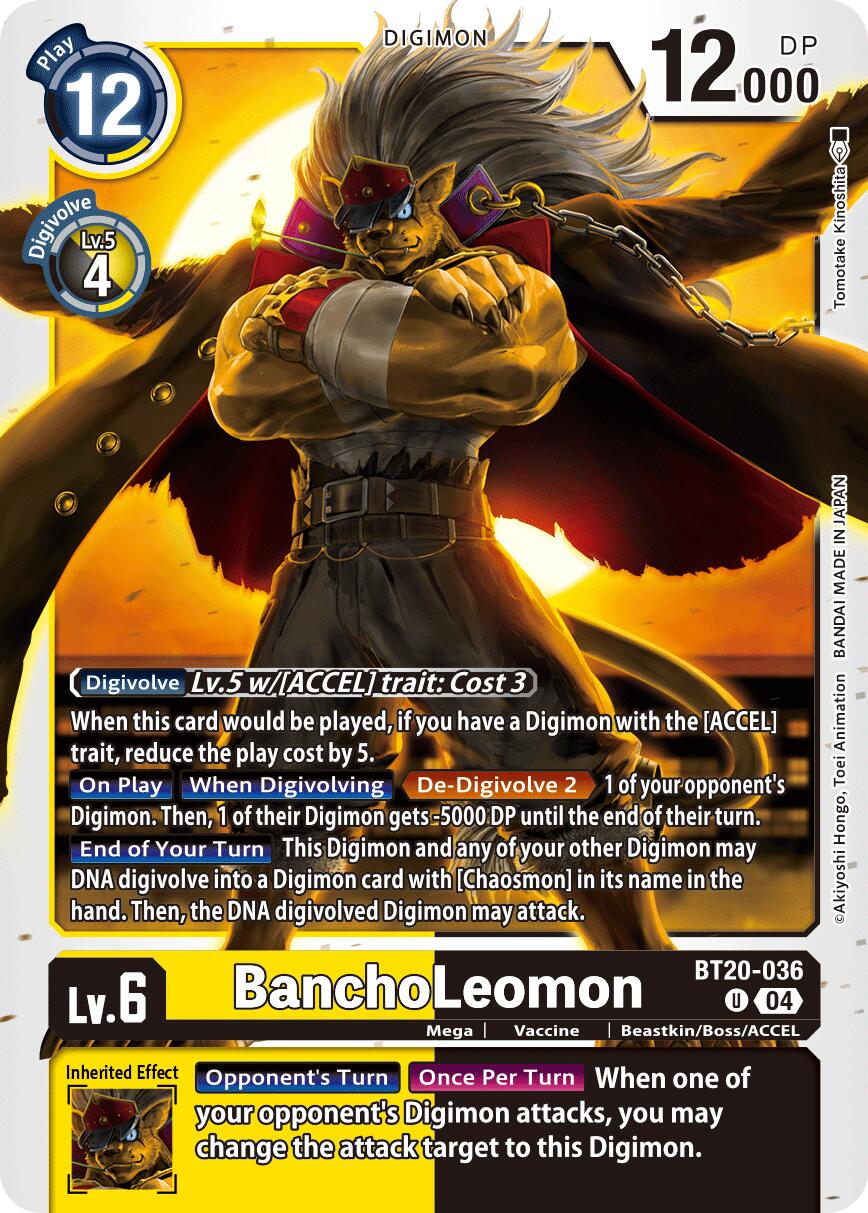 Image of BanchoLeomon [BT20-036] [Release Special Booster Ver.2.5]