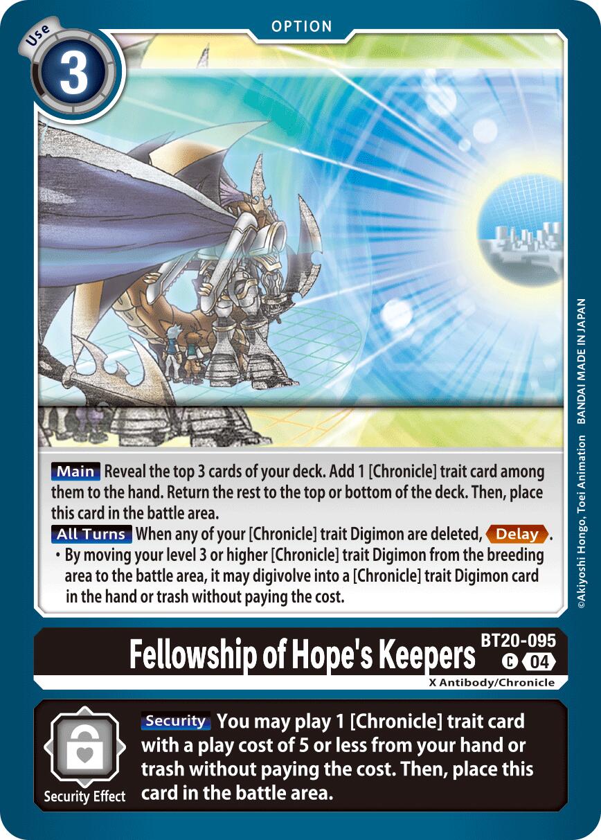Image of Fellowship of Hope's Keepers [BT20-095] [Release Special Booster Ver.2.5]