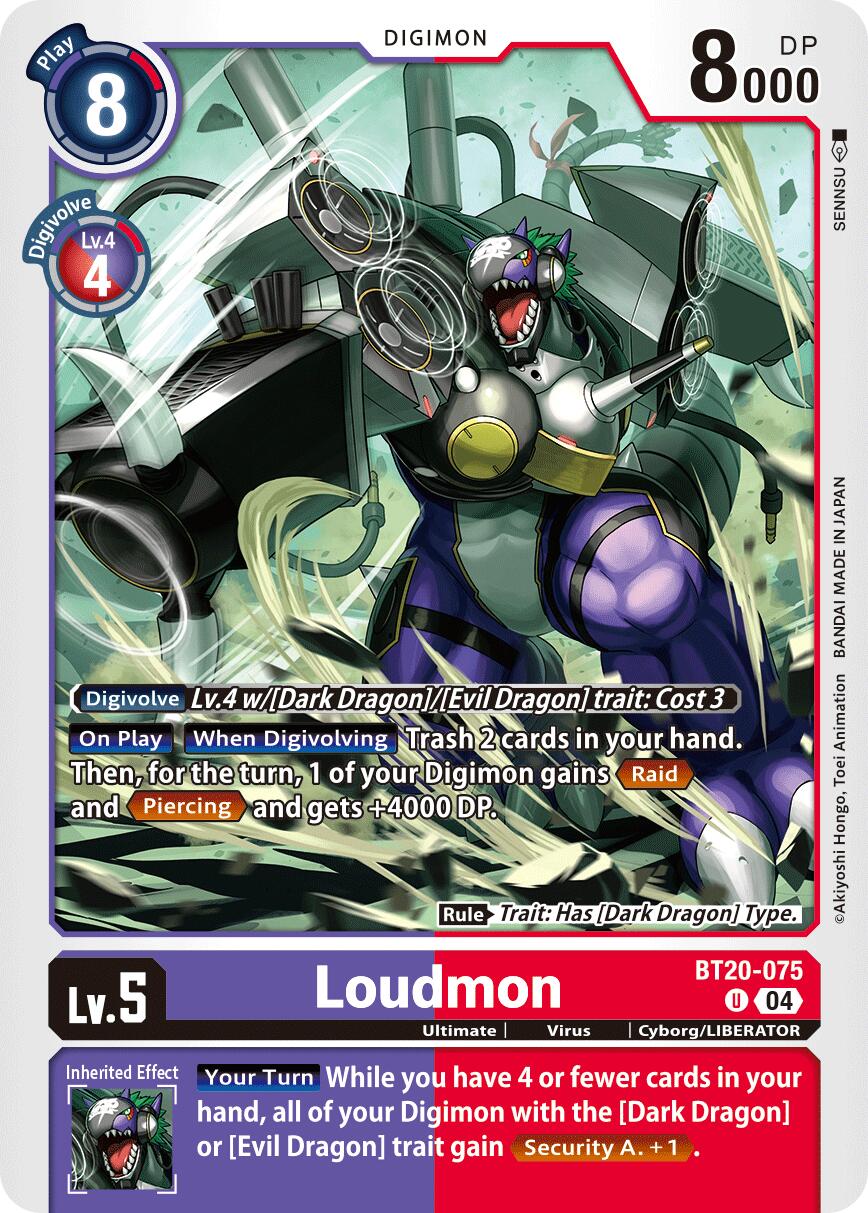 Image of Loudmon [BT20-075] [Release Special Booster Ver.2.5]