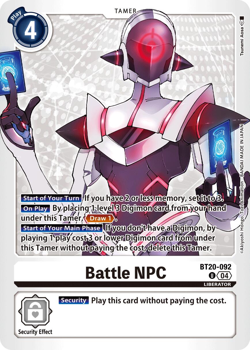 Image of Battle NPC [BT20-092] [Release Special Booster Ver.2.5]