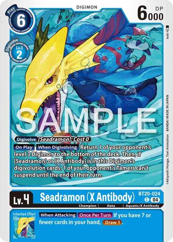 Seadramon [BT20-024] (X Antibody) [Release Special Booster 2.0]