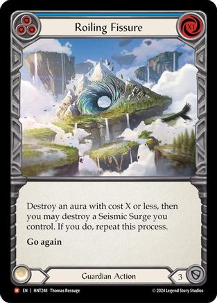 Image of Roiling Fissure [HNT248] (The Hunted)  Rainbow Foil