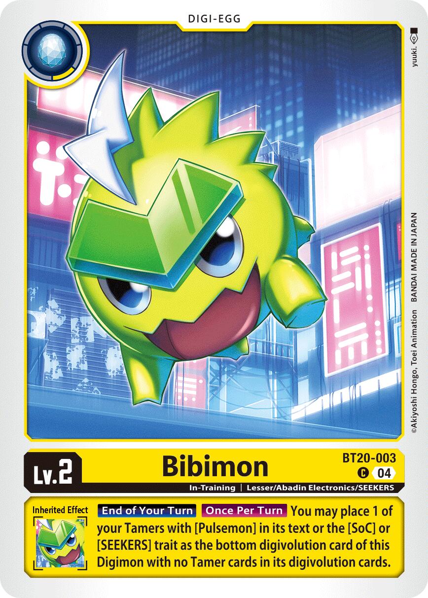 Image of Bibimon [BT20-003] [Release Special Booster Ver.2.5]