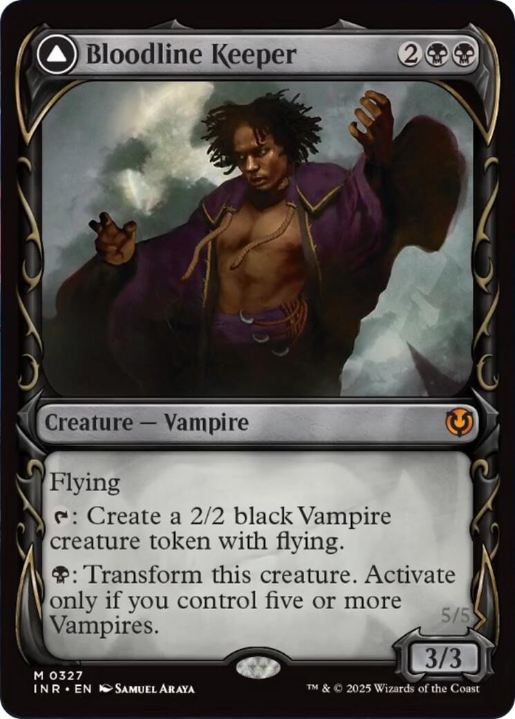 Image of Bloodline Keeper // Lord of Lineage (Showcase) [Innistrad Remastered]