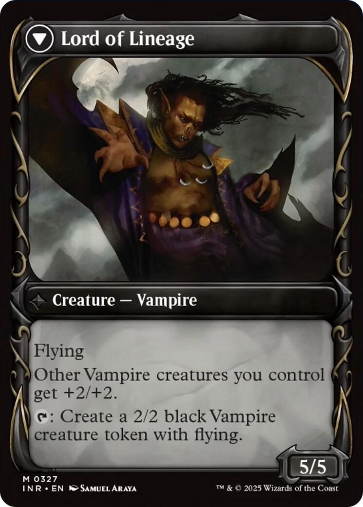 Image of Bloodline Keeper // Lord of Lineage (Showcase) [Innistrad Remastered]