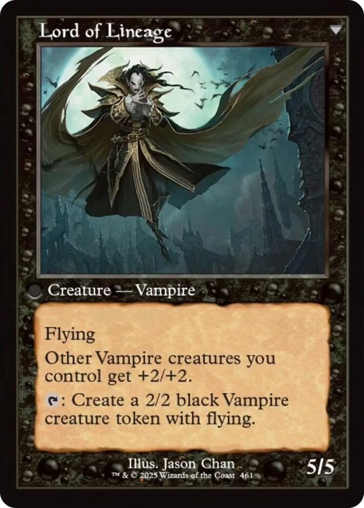 Image of Bloodline Keeper // Lord of Lineage (Retro Frame) [Innistrad Remastered]