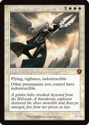 Image of Avacyn, Angel of Hope (Retro Frame) [Innistrad Remastered]