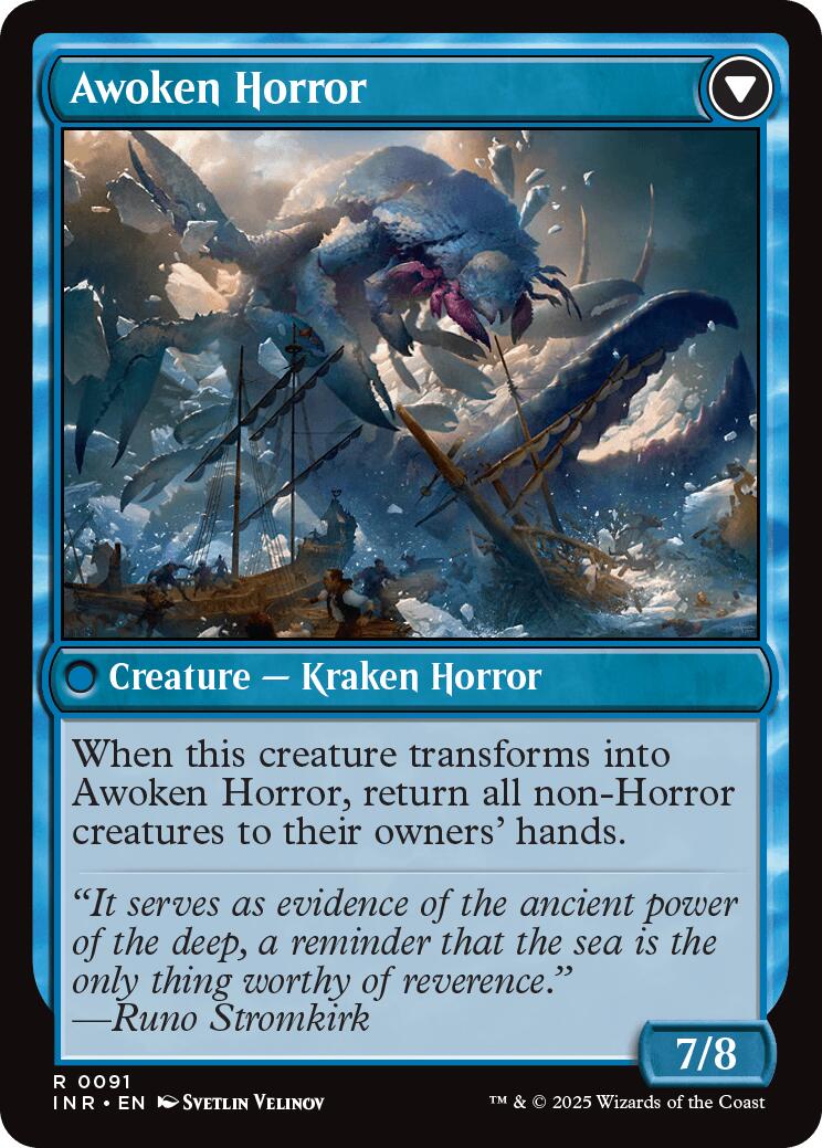 Image of Thing in the Ice // Awoken Horror [Innistrad Remastered]