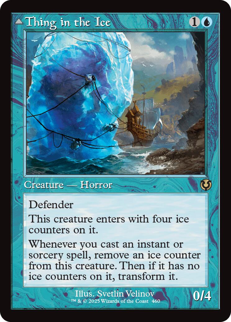 Image of Thing in the Ice // Awoken Horror (Retro Frame) [Innistrad Remastered]