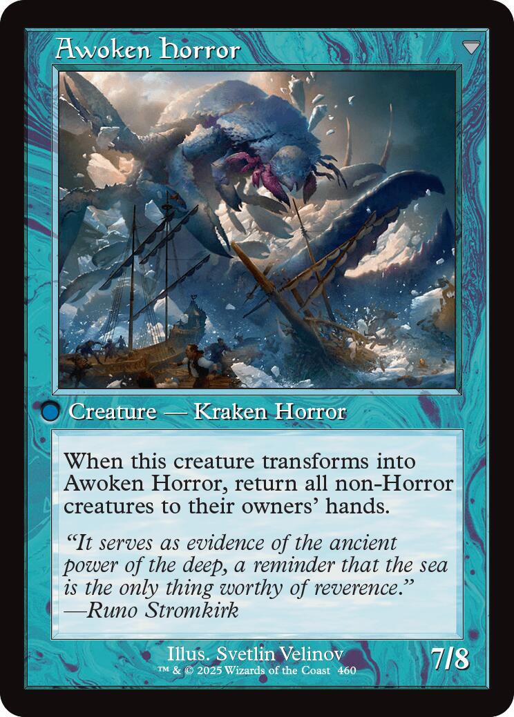Image of Thing in the Ice // Awoken Horror (Retro Frame) [Innistrad Remastered]