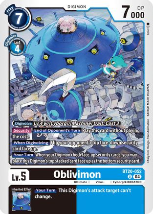Image of Oblivimon [BT20-052] [Release Special Booster Ver.2.5]