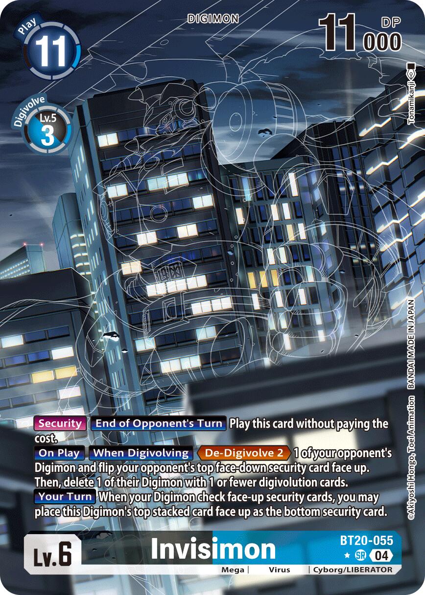Image of Invisimon [BT20-055] (Alternate Art) [Release Special Booster Ver.2.5]