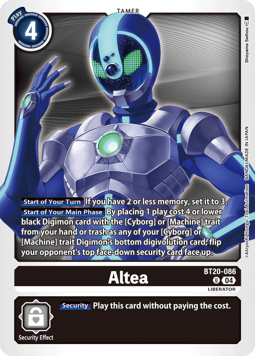 Image of Altea [BT20-086] [Release Special Booster Ver.2.5]