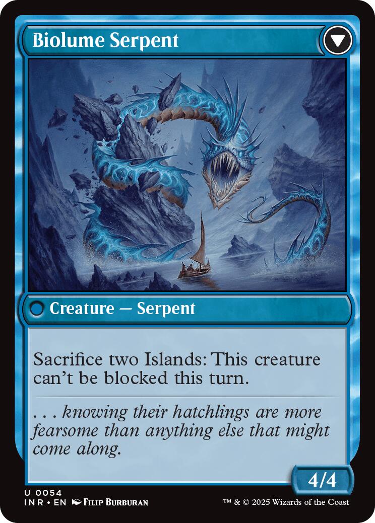 Image of Biolume Egg // Biolume Serpent [Innistrad Remastered]