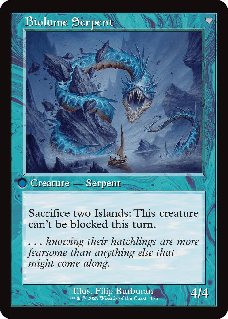 Image of Biolume Egg // Biolume Serpent (Retro Frame) [Innistrad Remastered]
