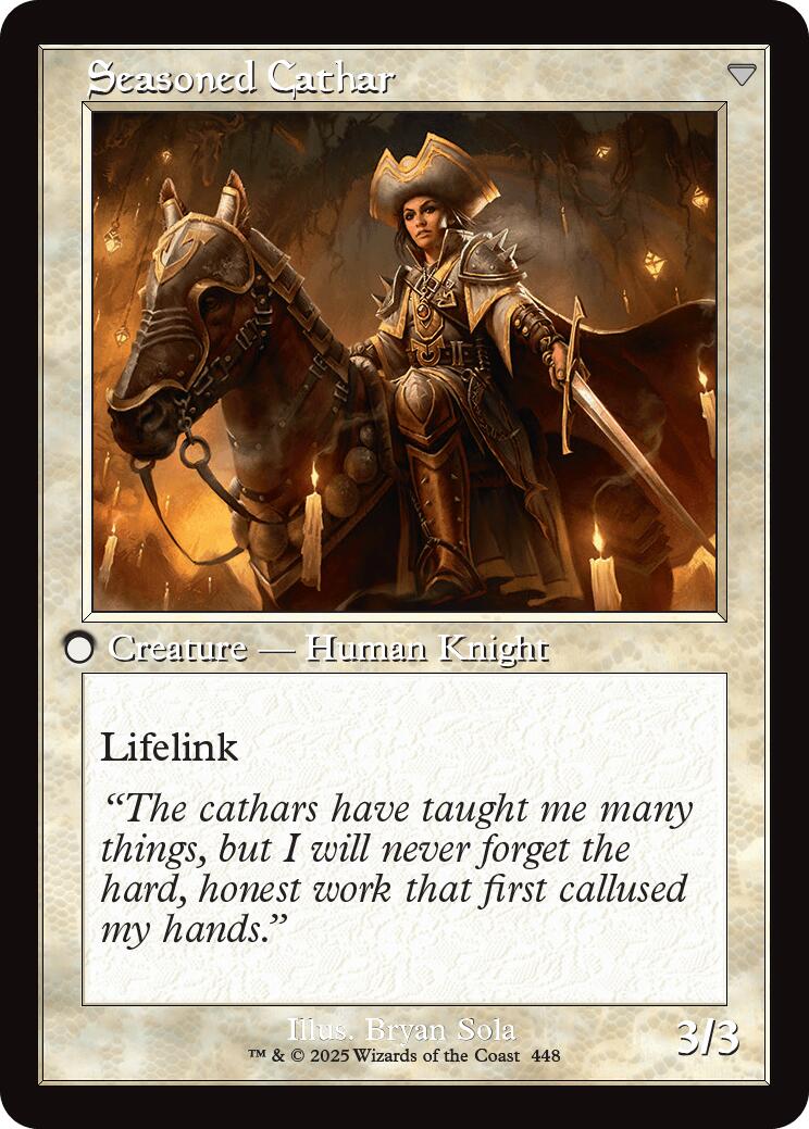 Image of Ambitious Farmhand // Seasoned Cathar (Retro Frame) [Innistrad Remastered]