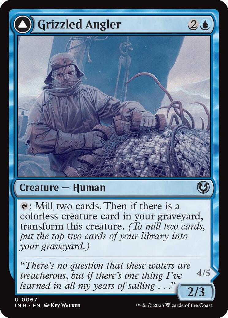 Image of Grizzled Angler // Grisly Anglerfish [Innistrad Remastered]