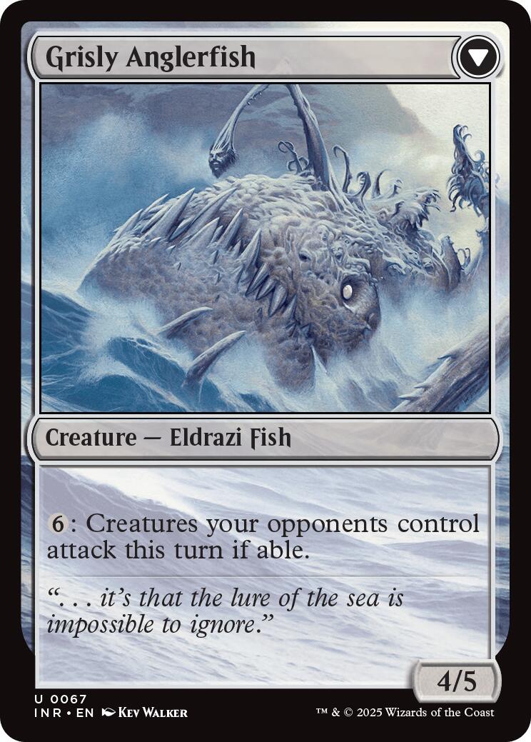 Image of Grizzled Angler // Grisly Anglerfish [Innistrad Remastered]