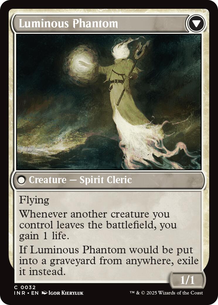 Image of Lunarch Veteran // Luminous Phantom [Innistrad Remastered]