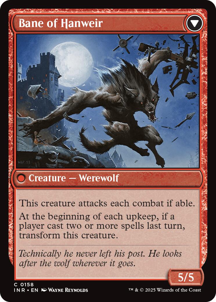 Image of Hanweir Watchkeep // Bane of Hanweir [Innistrad Remastered]