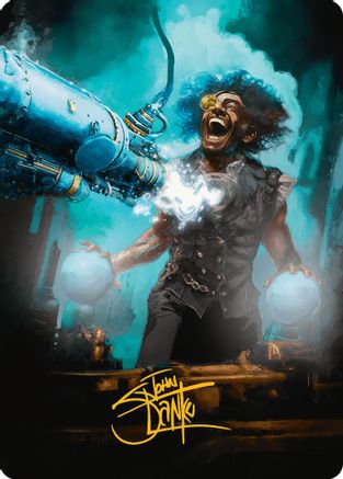 Image of Laboratory Maniac Art Card (Gold-Stamped Signature) [Innistrad Remastered Art Series]