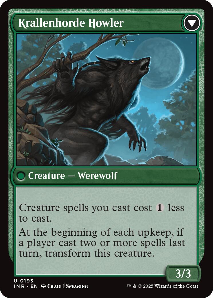Image of Duskwatch Recruiter // Krallenhorde Howler [Innistrad Remastered]