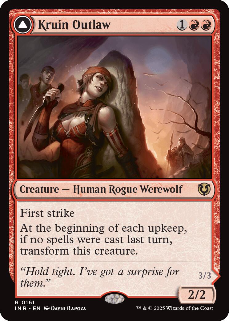 Image of Kruin Outlaw // Terror of Kruin Pass [Innistrad Remastered]