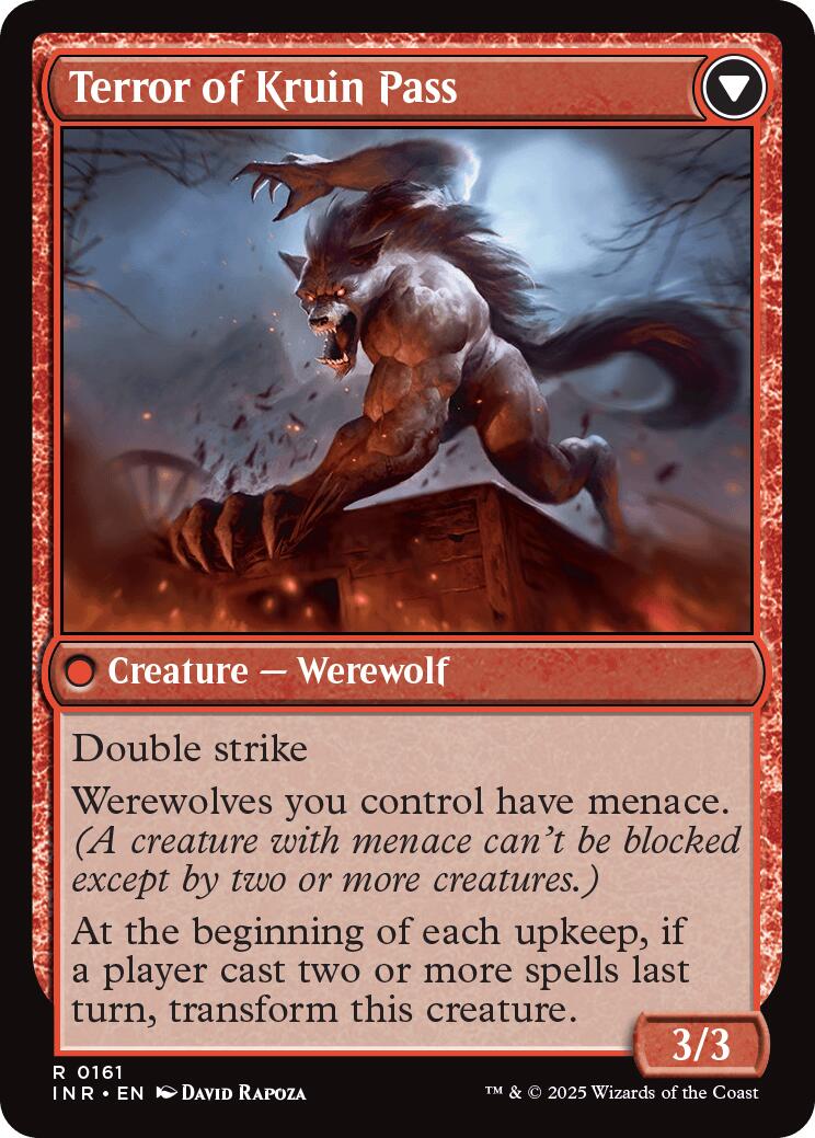 Image of Kruin Outlaw // Terror of Kruin Pass [Innistrad Remastered]