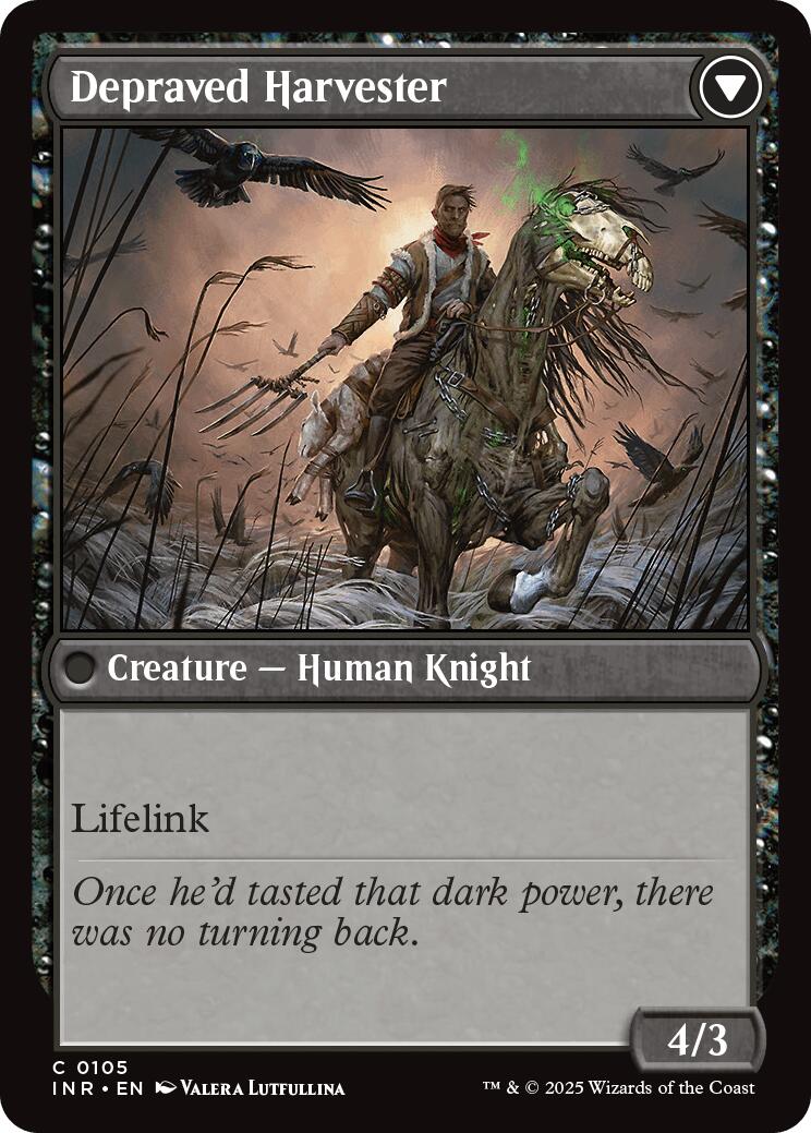 Image of Desperate Farmer // Depraved Harvester [Innistrad Remastered]