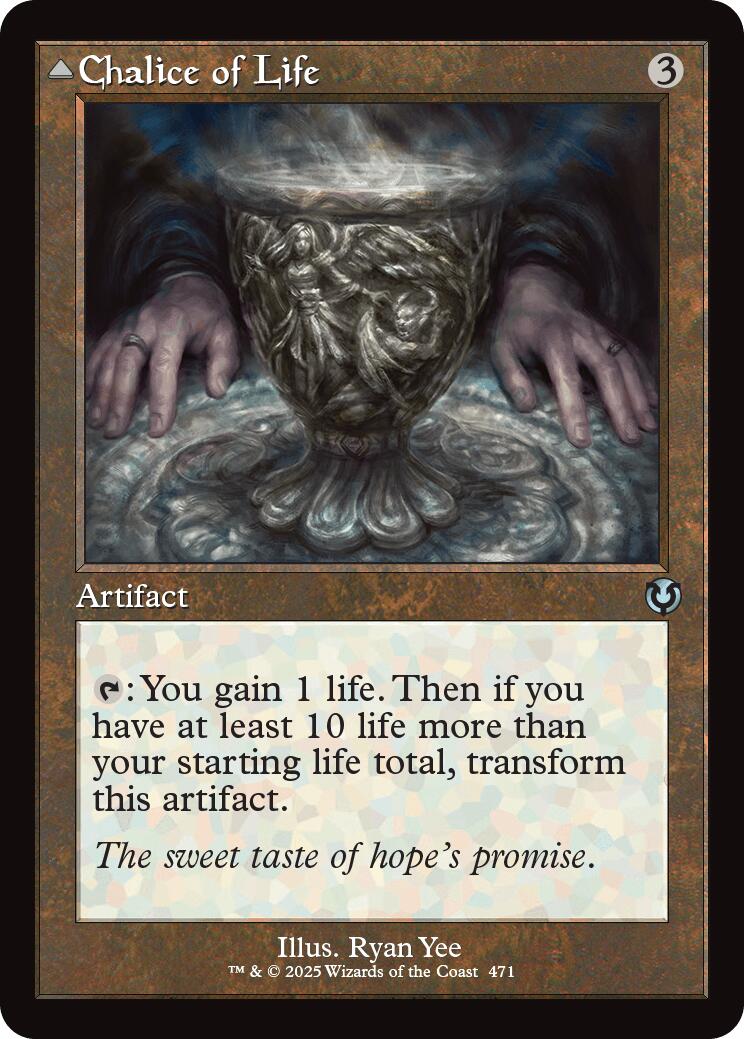 Image of Chalice of Life // Chalice of Death (Retro Frame) [Innistrad Remastered]