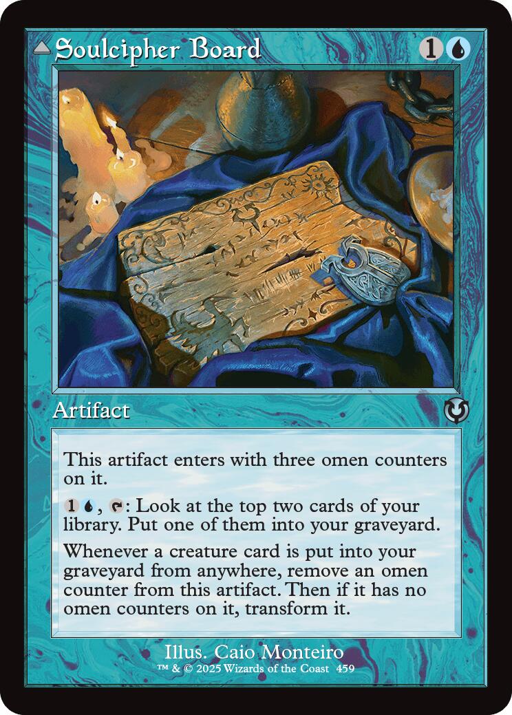 Image of Soulcipher Board // Cipherbound Spirit (Retro Frame) [Innistrad Remastered]