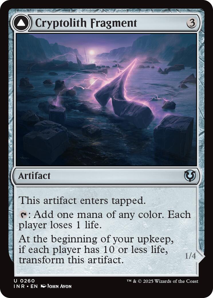 Image of Cryptolith Fragment // Aurora of Emrakul [Innistrad Remastered]
