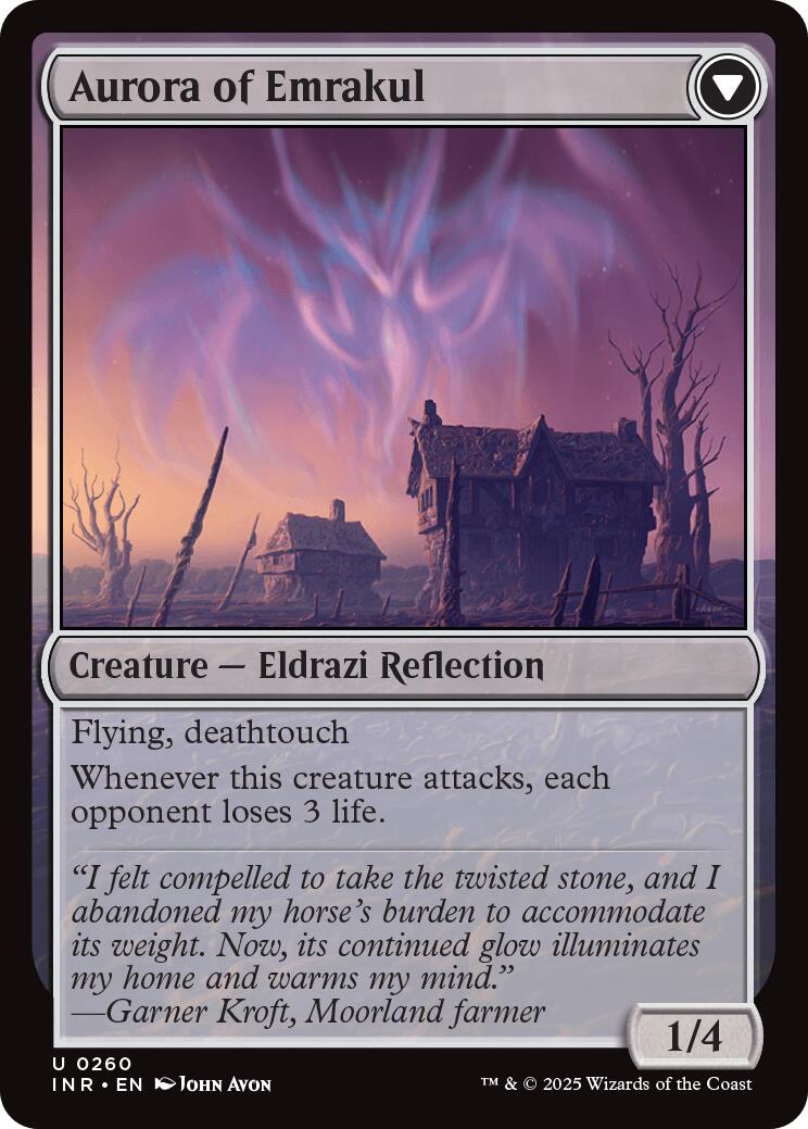 Image of Cryptolith Fragment // Aurora of Emrakul [Innistrad Remastered]