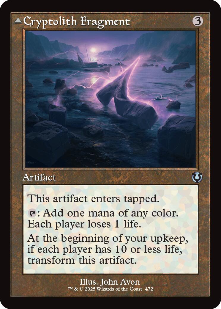 Image of Cryptolith Fragment // Aurora of Emrakul (Retro Frame) [Innistrad Remastered]
