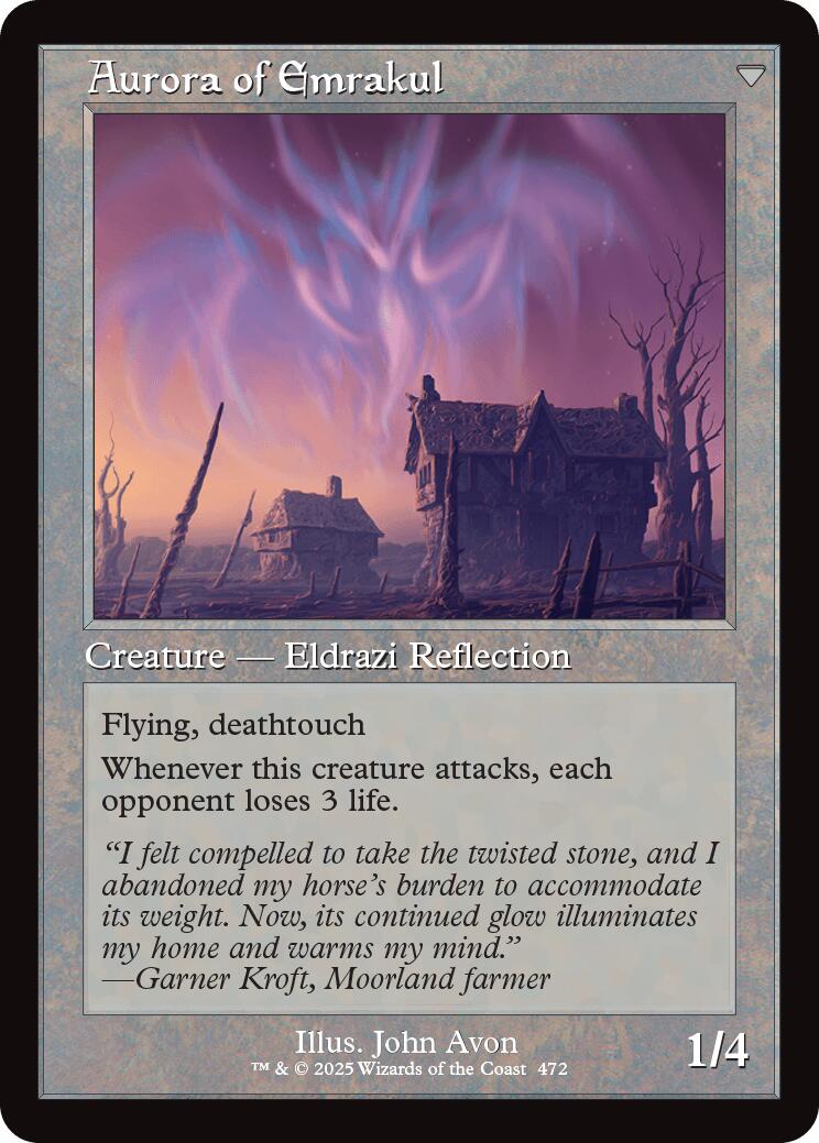Image of Cryptolith Fragment // Aurora of Emrakul (Retro Frame) [Innistrad Remastered]