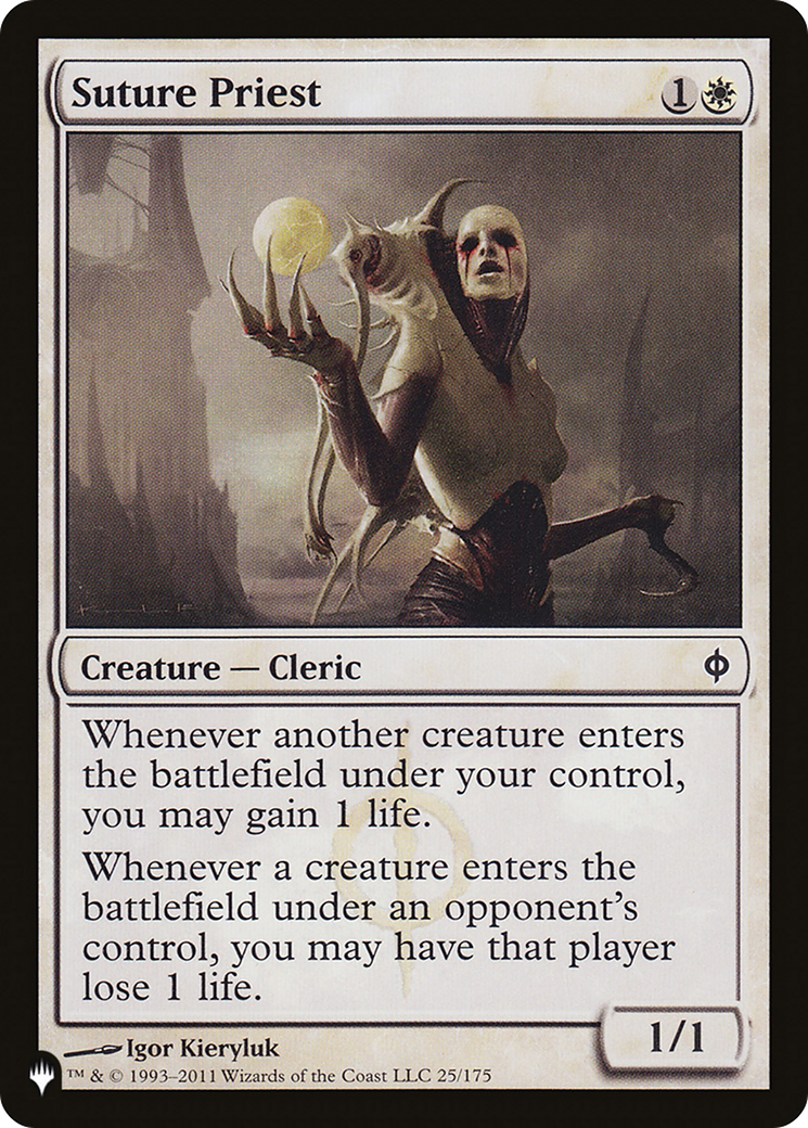 Image of Suture Priest [The List]