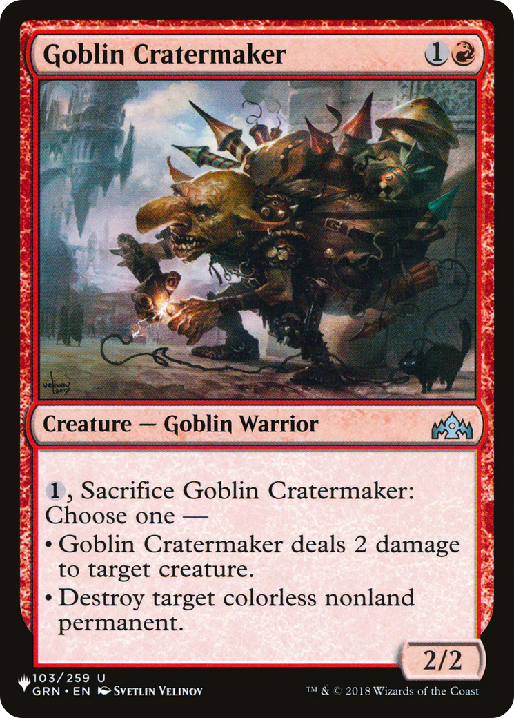 Image of Goblin Cratermaker [The List]