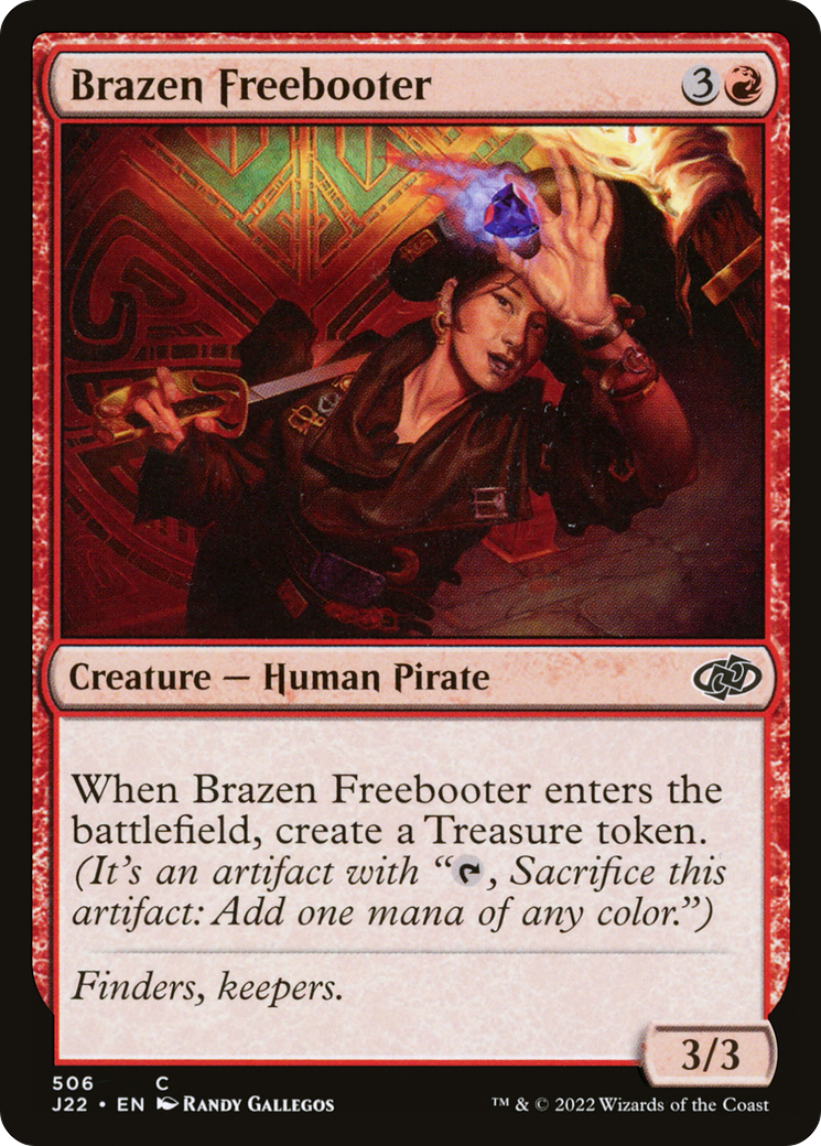 Image of Brazen Freebooter [Jumpstart 2022]