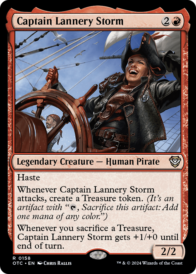 Image of Captain Lannery Storm [Outlaws of Thunder Junction Commander]