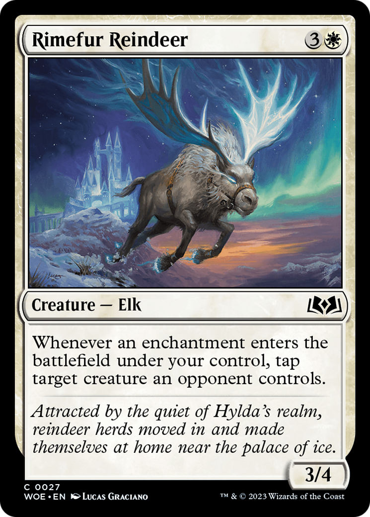 Image of Rimefur Reindeer [Wilds of Eldraine]